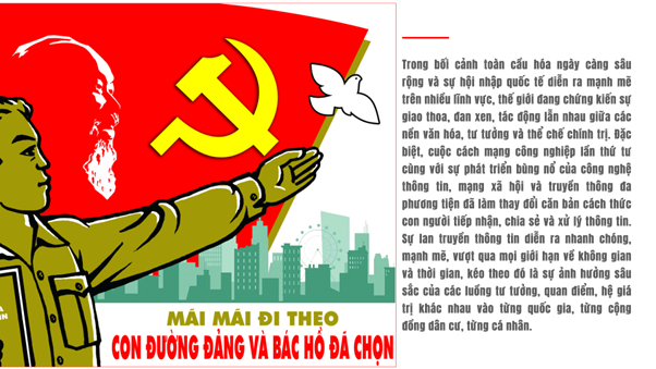 Bảo vệ nền tảng tư tưởng của Đảng trong bối cảnh toàn cầu hóa và cuộc đấu tranh chống thông tin sai lệch