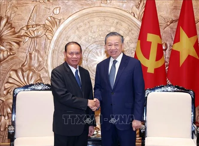 Tổng Bí thư, Chủ tịch nước Tô Lâm: Dành ưu tiên cao nhất cho việc củng cố, phát triển quan hệ Việt Nam - Lào