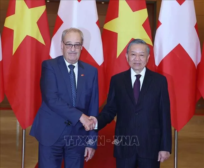 Việt Nam và Thụy Sĩ đã bền bỉ vun đắp tình hữu nghị, củng cố tin cậy chính trị, mở rộng hợp tác
