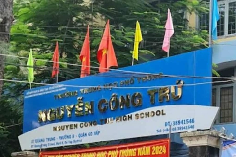 TP Hồ Chí Minh: kiểm điểm cô giáo Trường THPT Nguyễn Công Trứ vì có hành vi đi ngược lại tinh thần của Luật Trẻ em