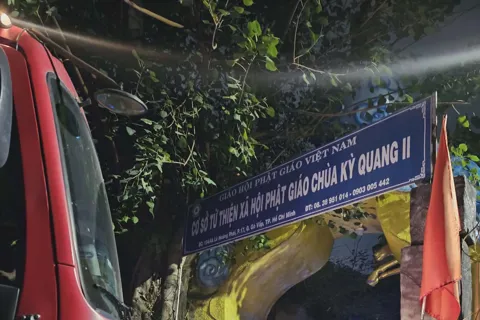 Cháy tại chùa Kỳ Quang II, phường Gò Vấp. TP Hồ Chí Minh