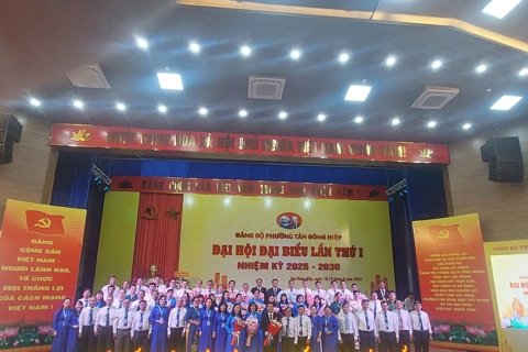 Phường Tân Đông Hiệp thực hiện 5 nhiệm vụ trọng tâm, 4 chương trình đột phá để phát triển