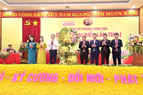 Phường Đông Hòa đưa tốc độ tăng tổng giá trị sản phẩm hàng năm đạt hơn 12,2%