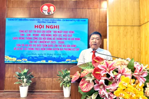 Kết quả nổi bật đợt thi đua “100 ngày hoạt động tinh gọn - mạnh - hiệu năng, hiệu lực, hiệu quả”