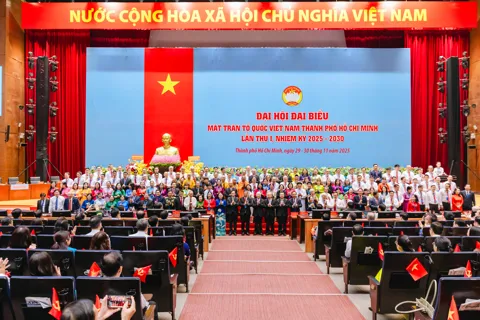 Phiên trọng thể Đại hội đại biểu Mặt trận Tổ quốc Việt Nam TP Hồ Chí Minh: xác định 6 chương trình trọng tâm nhiệm kỳ
