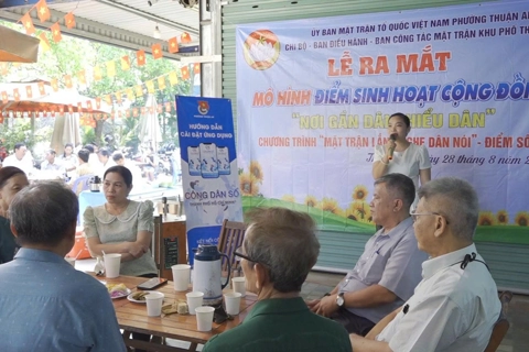 TP Hồ Chí Minh: phường Thuận An ra mắt mô hình “Mặt trận lắng nghe dân nói”