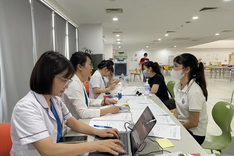 Hà Nội: tầm soát ung thư, khám sức khỏe miễn phí cho 600 nữ công nhân
