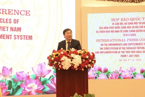 Tạo hành lang pháp lý vững chắc cho việc tổ chức mô hình chính quyền địa phương 2 cấp