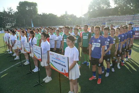 Khai mạc Giải Bóng đá công nhân, viên chức Việt Nam 2025