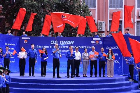 Hà Nội ra quân chiến dịch Thanh niên tình nguyện Hè 2025