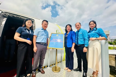 Hà Nội: ra mắt Điểm sinh hoạt văn hóa công nhân Công ty Cổ phần Dịch vụ kỹ thuật Hàng không