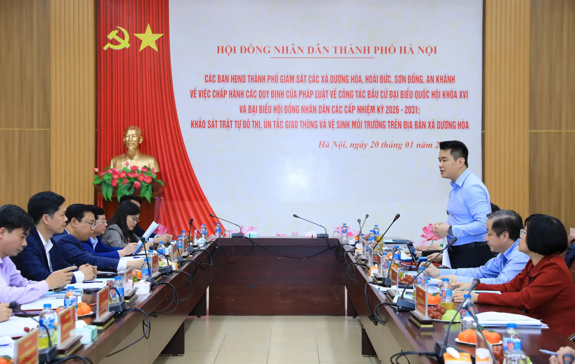 Thường xuyên kiểm đếm công việc theo các mốc thời gian để bảo đảm tiến độ bầu cử