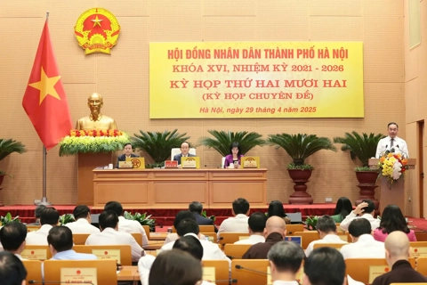 Tháng 6/2025, HĐND TP Hà Nội sẽ xem xét các nghị quyết liên quan đến sắp xếp đơn vị hành chính
