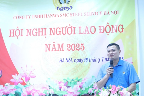 Hội nghị người lao động Công ty TNHH Hanwa SMC Steel Service Hà Nội

