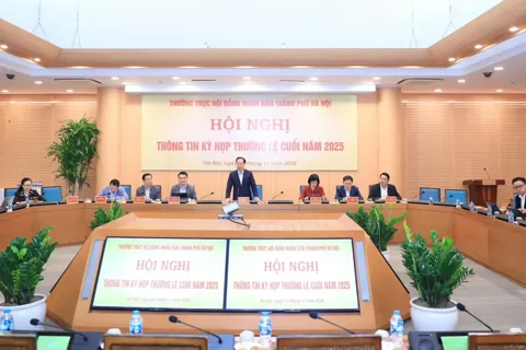 Ngày 26/11 sẽ khai mạc kỳ họp cuối năm 2025 của HĐND Thành phố Hà Nội 