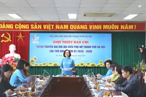 Đại hội Phụ nữ TP lần thứ XVII sẽ diễn ra từ ngày 20 - 21/11, với 448 đại biểu đại diện cho gần 1 triệu hội viên phụ nữ Thủ đô