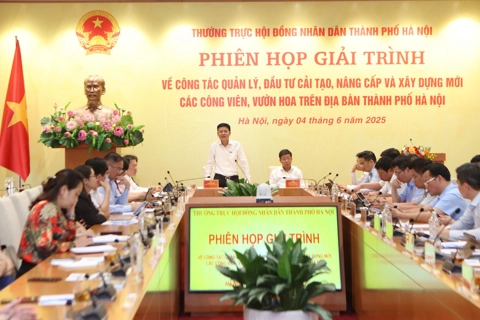 Hà Nội: rà soát để đưa ra khỏi danh mục những công viên, vườn hoa không còn phù hợp
