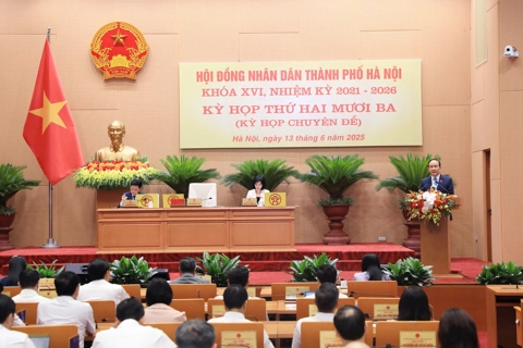 Dự kiến ngày 27/6 diễn ra kỳ họp chuyên đề của HĐND Thành phố Hà Nội