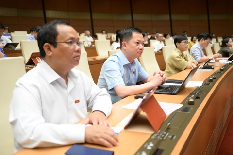Thông qua Nghị quyết sửa đổi, bổ sung một số điều của Nội quy kỳ họp Quốc hội