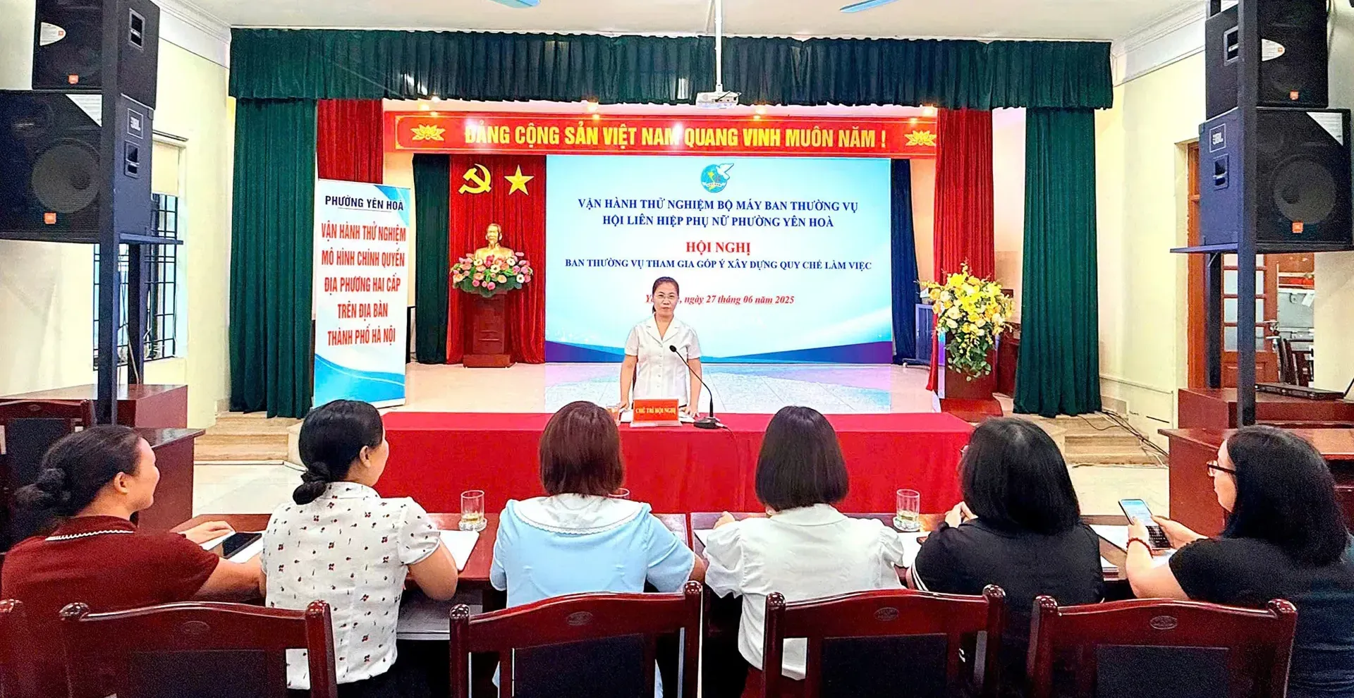 Hà Nội: vận hành thử nghiệm Hội Liên hiệp Phụ nữ của 126 xã, phường