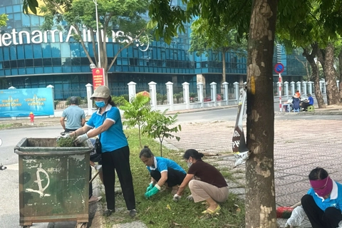 Hà Nội: phụ nữ các xã, phường tiếp tục giữ vai trò nòng cốt trong bảo vệ môi trường