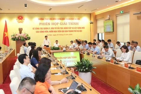 Tăng tốc tối đa để đẩy nhanh tiến độ dự án Công viên Hà Đông

