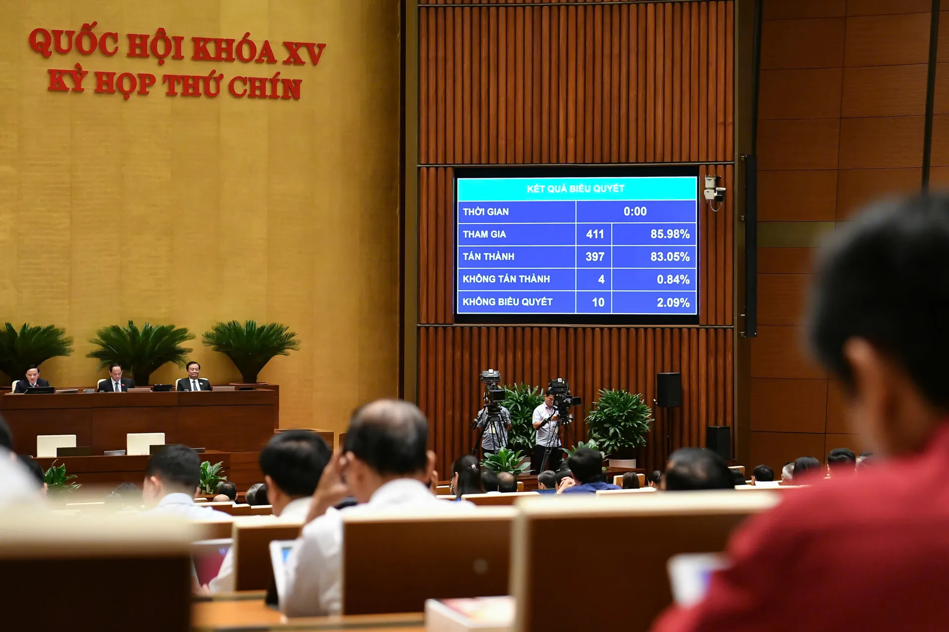 Quốc hội thông qua Nghị quyết về cơ chế xử lý khó khăn, vướng mắc do quy định của pháp luật