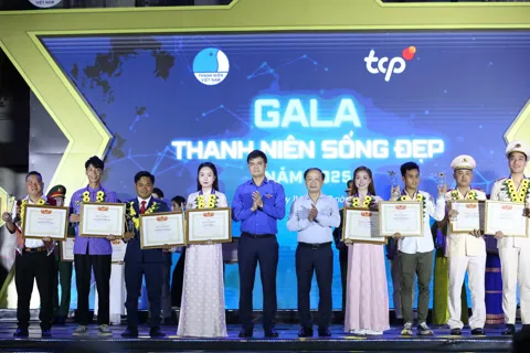 Trưởng bản cứu 90 người khỏi lũ quét, ca sĩ Hòa Minzy được trao giải "Thanh niên sống đẹp"