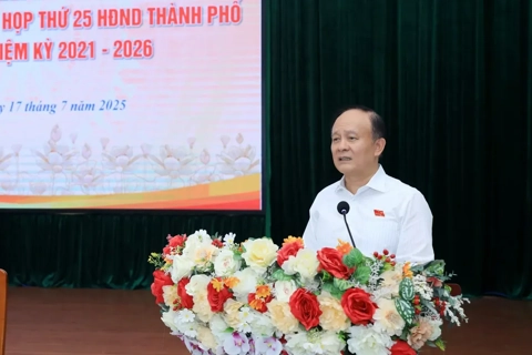Chủ tịch HĐND Thành phố Hà Nội tiếp xúc cử tri các phường Hoàn Kiếm, Cửa Nam, Hồng Hà sau Kỳ họp thứ 25