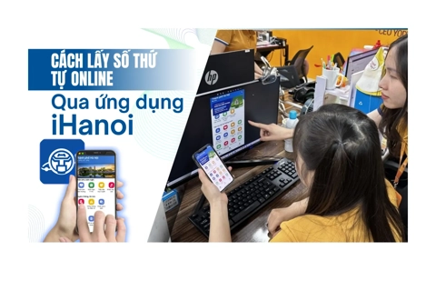 Cách lấy số thứ tự online qua ứng dụng iHanoi để làm thủ tục hành chính
