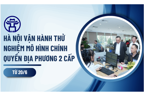 Hà Nội vận hành thử nghiệm mô hình chính quyền địa phương 2 cấp từ 20/6