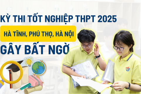 Kỳ thi tốt nghiệp THPT 2025: Hà Tĩnh, Phú Thọ gây bất ngờ
