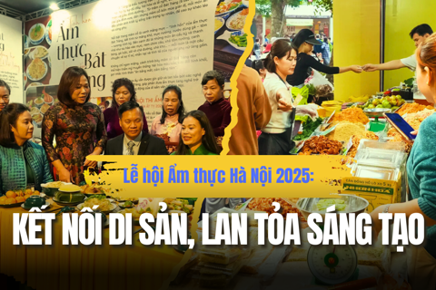 Lễ hội Ẩm thực Hà Nội 2025: Kết nối di sản, lan tỏa sáng tạo