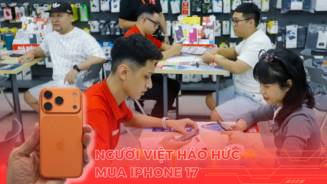 Người Việt háo hức mua iPhone 17
