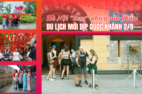 Hà Nội “tung” nhiều sản phẩm du lịch mới dịp Quốc khánh 2/9