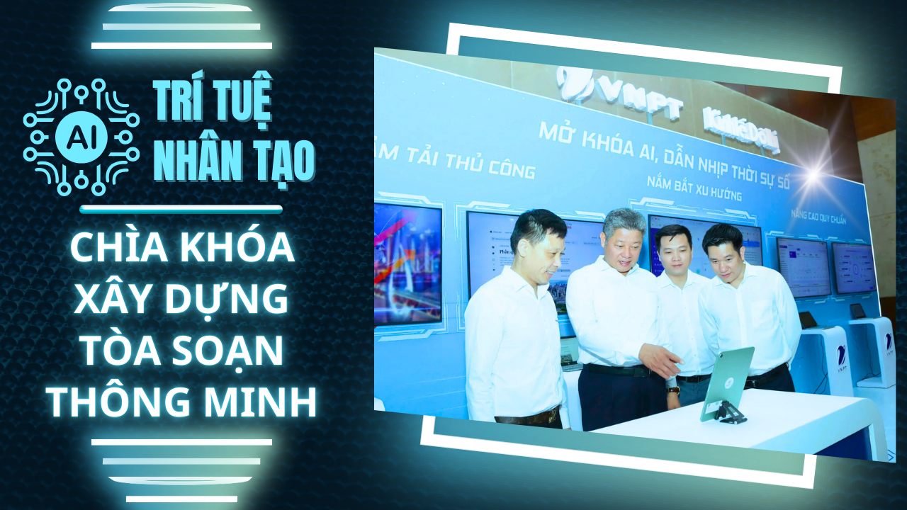 Trí tuệ nhân tạo - Chìa khóa xây dựng tòa soạn thông minh