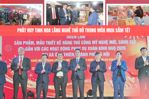 Phát huy tinh hoa làng nghề Thủ đô trong mùa mua sắm Tết