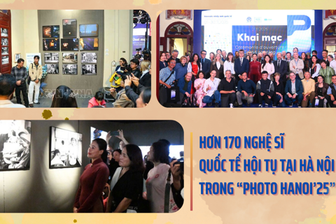 Hơn 170 nghệ sĩ quốc tế hội tụ tại Hà Nội trong “Photo Hanoi’25”