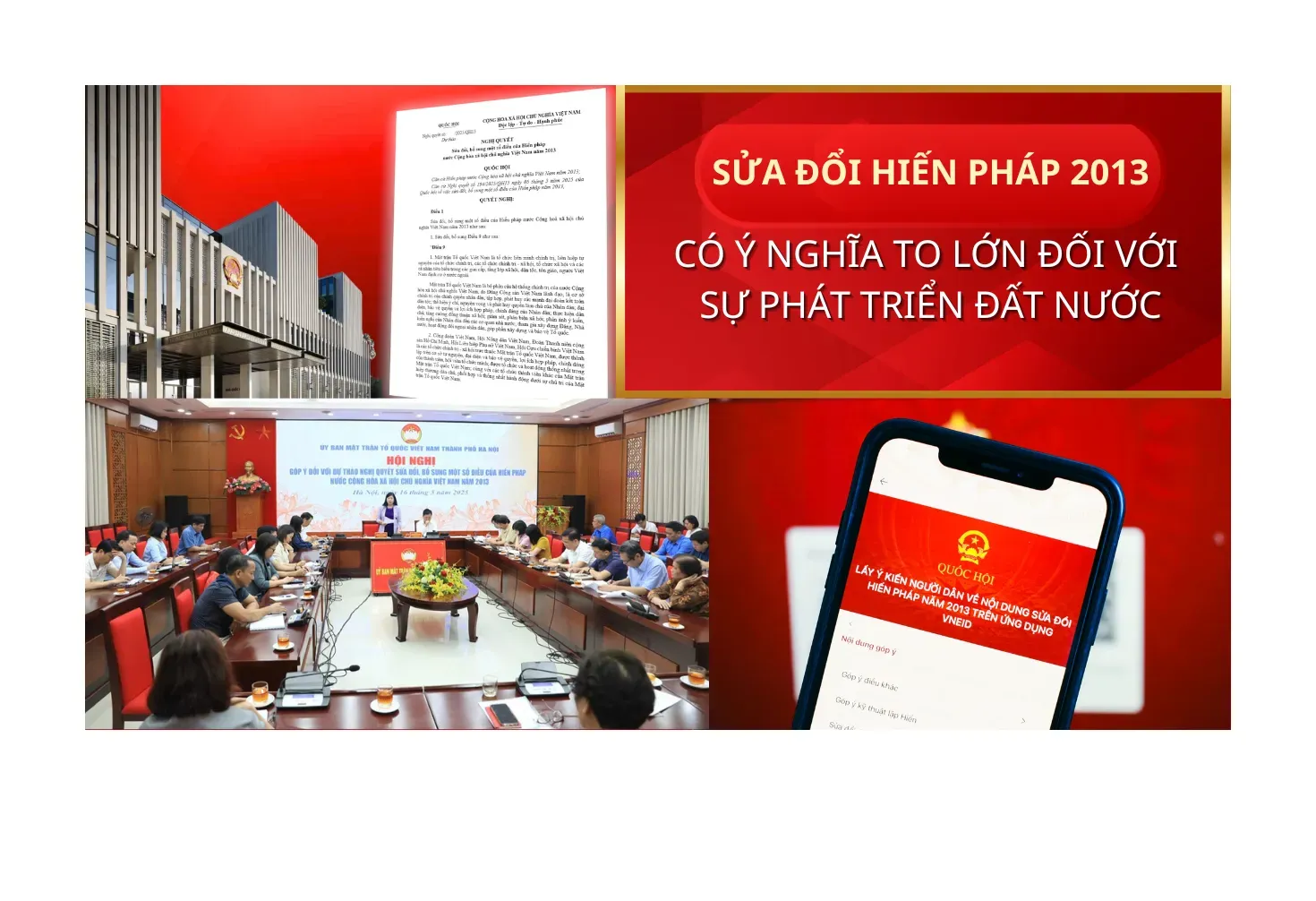Nhiều ý kiến tâm huyết góp ý sửa đổi một số điều của Hiến pháp năm 2013