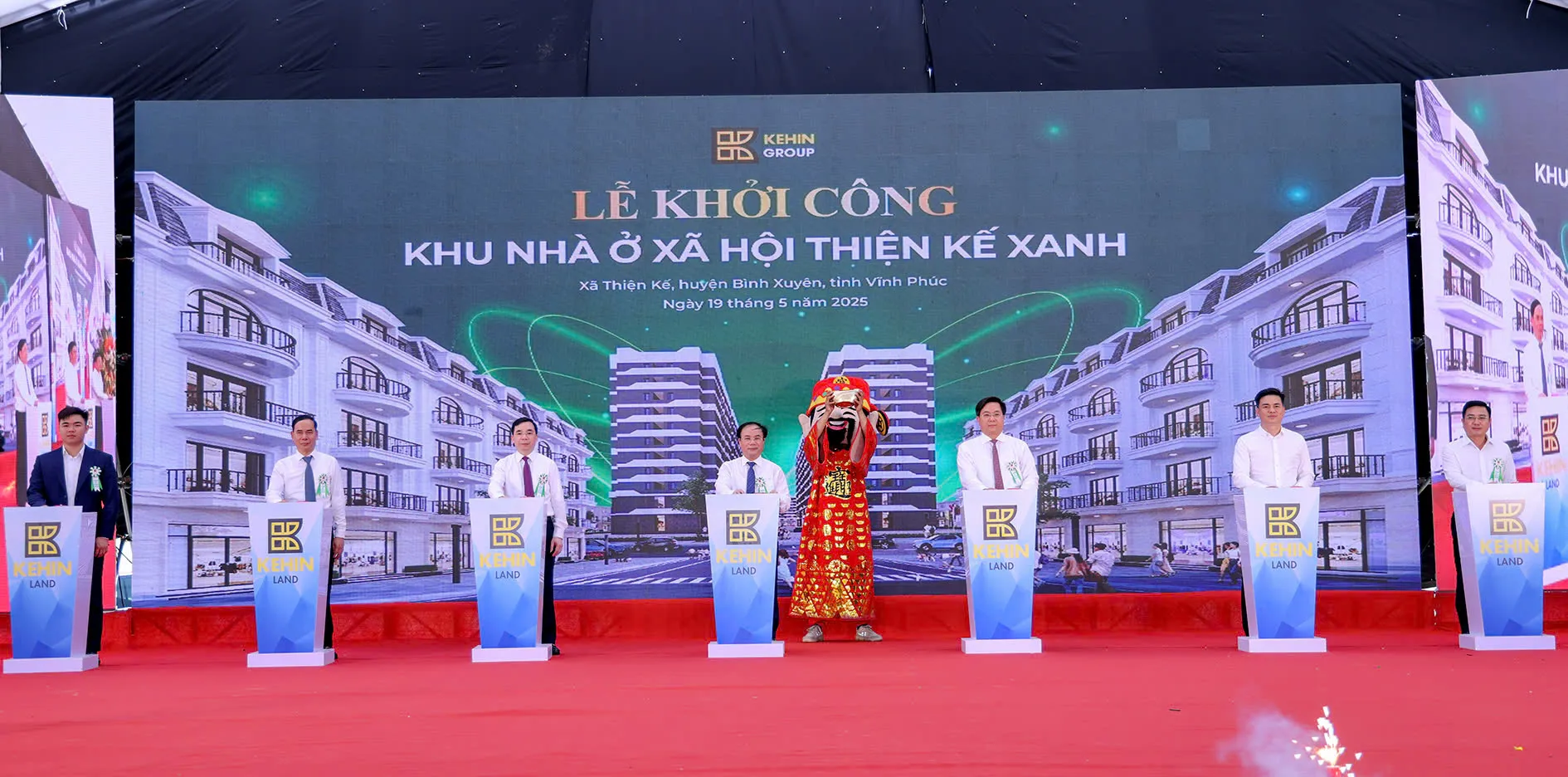 Vĩnh Phúc: khởi công khu nhà ở xã hội tại xã Thiện Kế