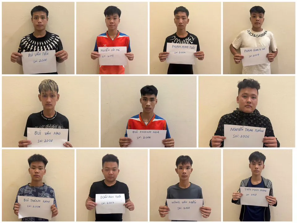 Phú Thọ: tạm giữ 11 đối tượng trong vụ hỗn chiến gây náo loạn tại xã An Nghĩa