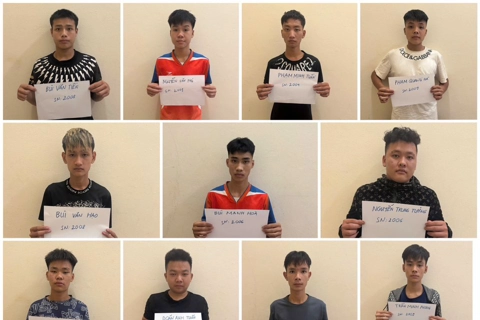 Phú Thọ: tạm giữ 11 đối tượng trong vụ hỗn chiến gây náo loạn tại xã An Nghĩa