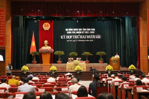 HĐND tỉnh Vĩnh Phúc: thông qua 13 nghị quyết chuyên đề quan trọng