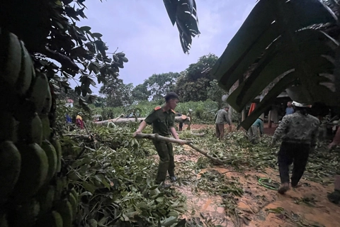 Phú Thọ: khẩn trương khắc phục hậu quả bão số 3