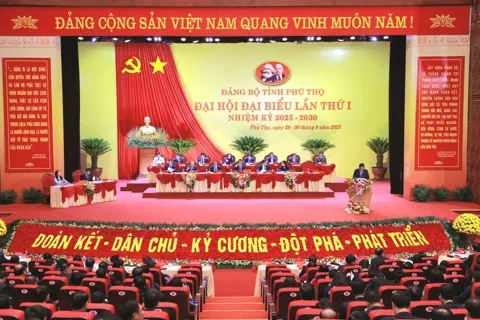 Đại hội Đảng bộ tỉnh Phú Thọ lần thứ I, nhiệm kỳ 2025-2030, tiến hành phiên trù bị
