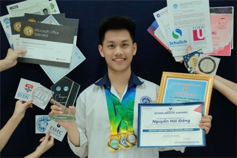 Vĩnh Phúc: nam sinh trúng học bổng hơn 20 trường đại học nước ngoài