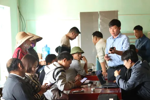 100% khách hàng thanh toán tiền nước không dùng tiền mặt