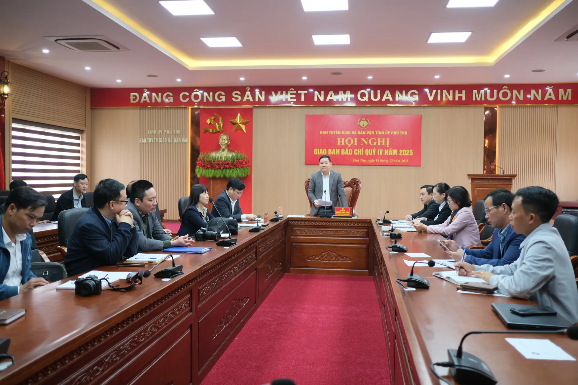 Phú Thọ: báo chí phát huy vai trò dẫn dắt, định hướng thông tin