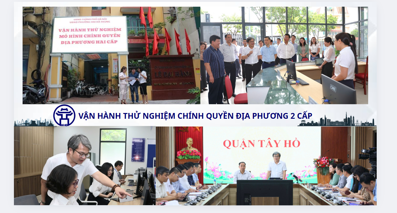 Vận hành thử nghiệm chính quyền địa phương 2 cấp - Bảo đảm thuận lợi tối đa, thông suốt