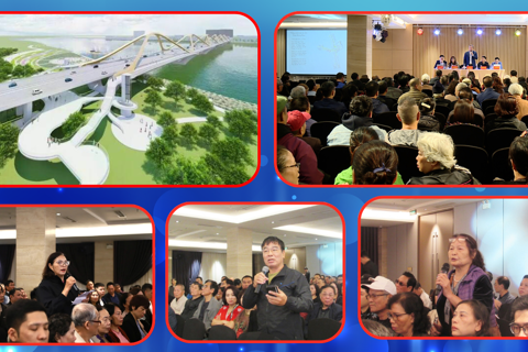 Người dân phường Hồng Hà đồng thuận cao với dự án xây dựng cầu Trần Hưng Đạo
